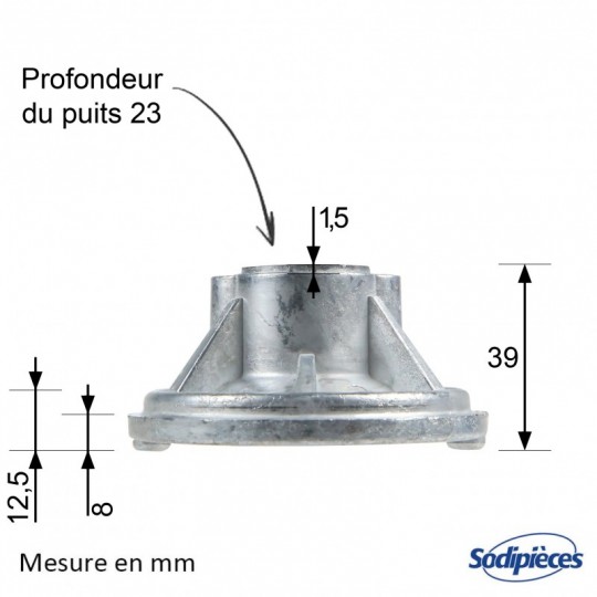 Support de lame pour Husqvarna/ Partner. N° 531020654, 516842000, 516842000, 531020654