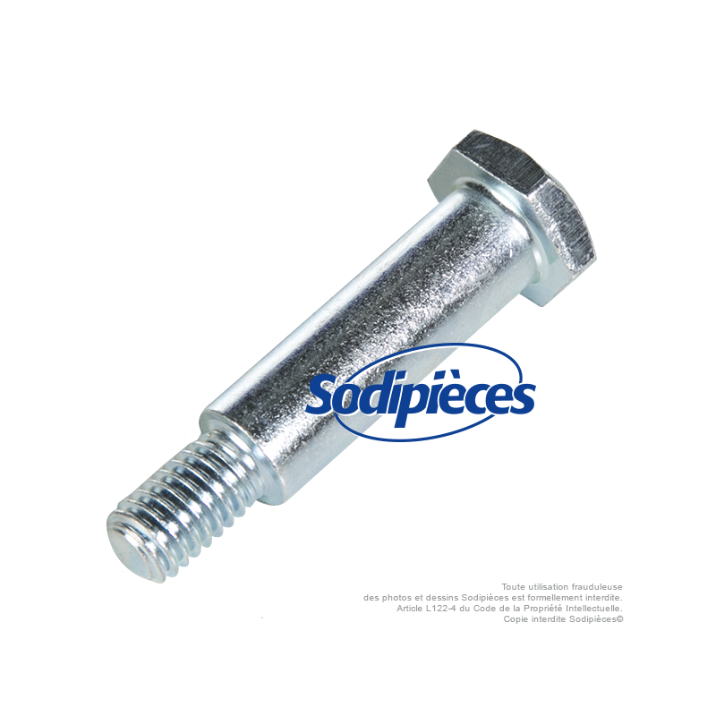 Axe de roue Ø 12,7 x 39,7 mm