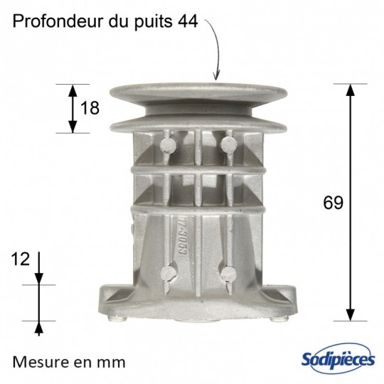 Support de lame pour EFCO. N° 66030256R