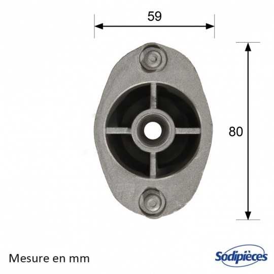 Support de lame pour EFCO. N° 66030256R