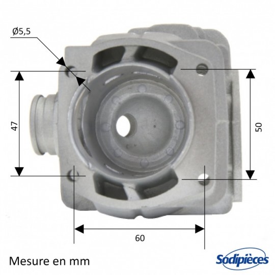 Cylindre piston tronçonneuse Husqvarna 372 XP Ø 52mm