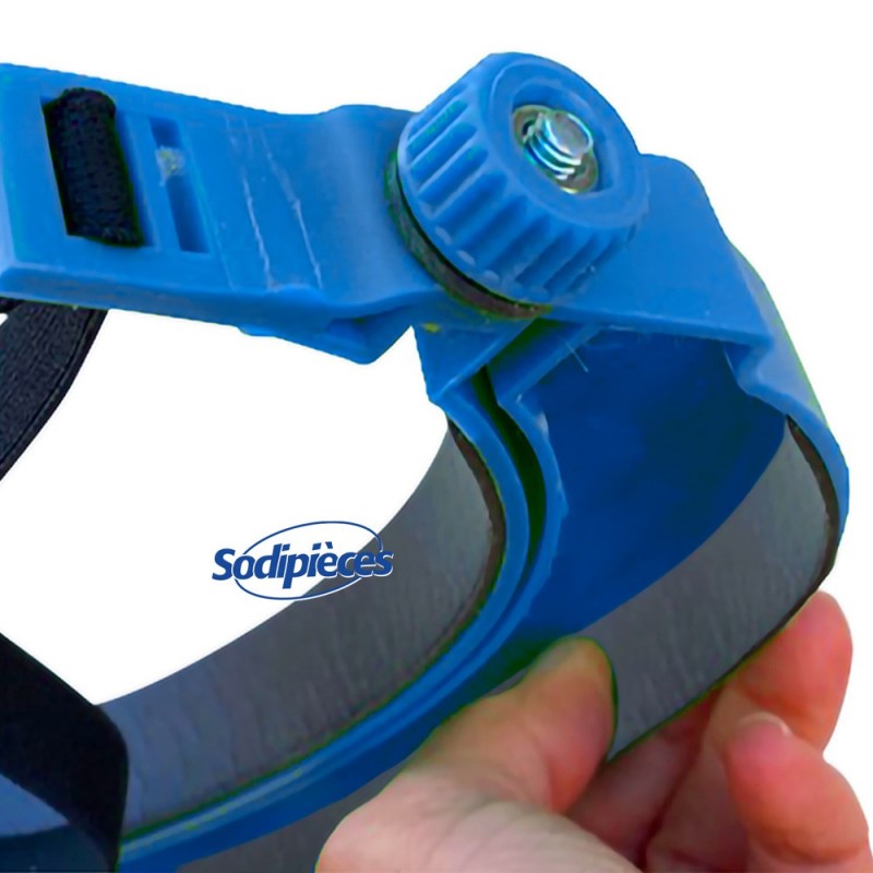 Visiere de protection réglable pour le visage. Par 10