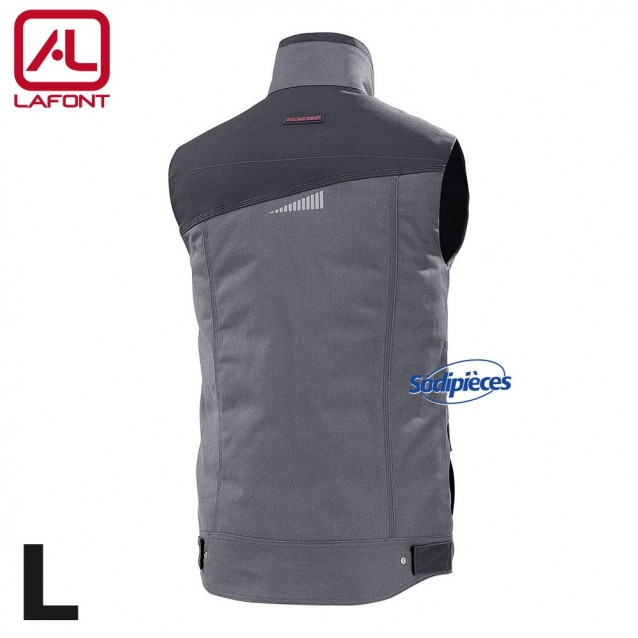 Gilet doublé sans manches HAMMER Lafont. Taille L