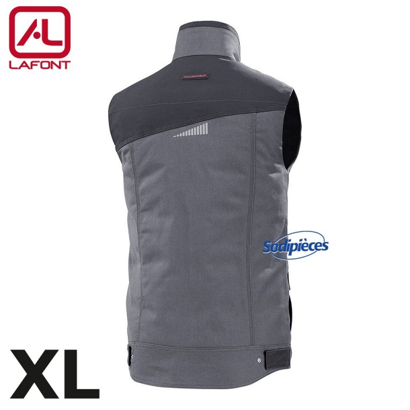 Gilet doublé sans manches HAMMER Lafont. Taille XL
