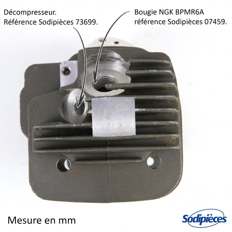Cylindre piston adaptable pour Stihl MS261. 1141 020 1200
