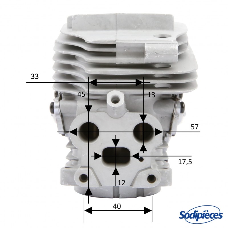 Cylindre piston découpeuse pour Husqvarna K760 Ø 51 mm