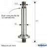 ⇘ Palier de lame pour MTD N° 918-0241