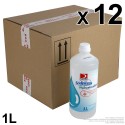 Solution hydro-alcoolique Unil Opal. bidon 1L. Carton de 12