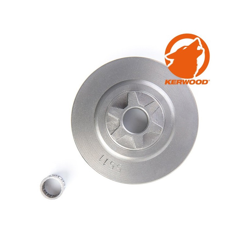 Pignon tronçonneuse étoile 3/8"LP. 6 dents. Stihl