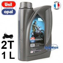 Huile synthétique 2 temps Canadian Racing Moto Uni Opal. 1 litre