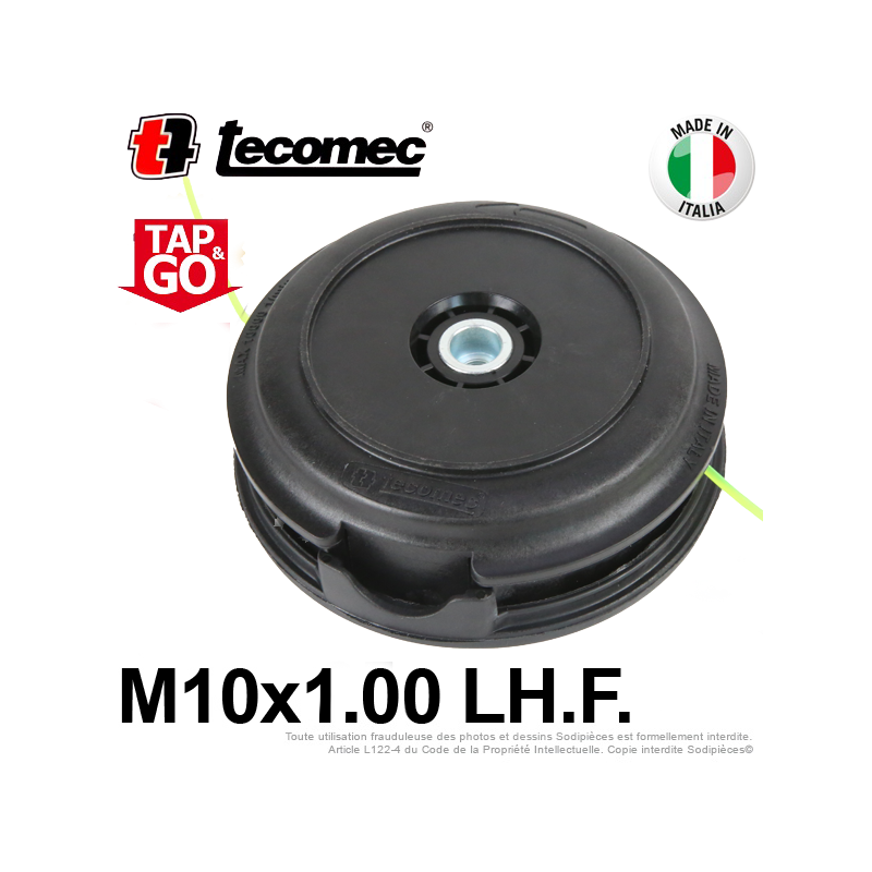 Tête débroussailleuse Tap'N'Work Ø 130 mm. Pour Emak 8x1,25