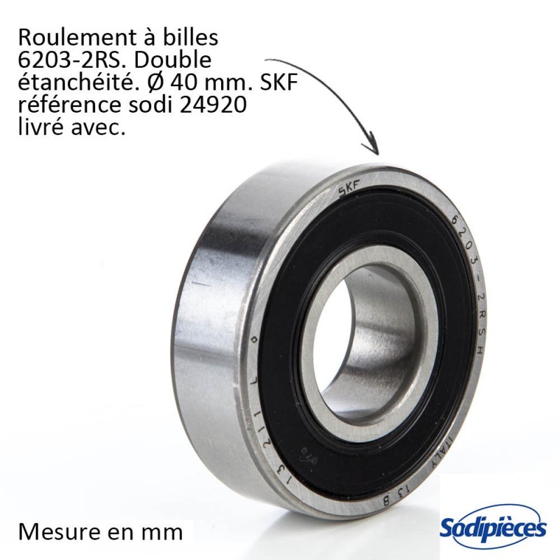 Palier de lame pour John Deere N° AM126225