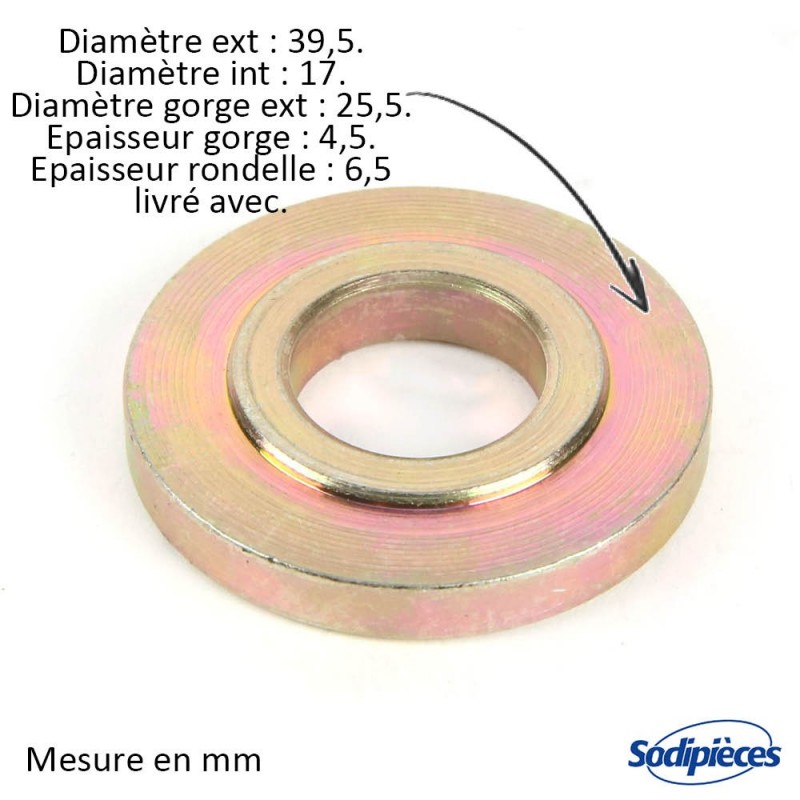 Palier de lame pour John Deere N° AM126225