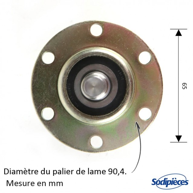 Palier de lame pour MTD N° 09 321