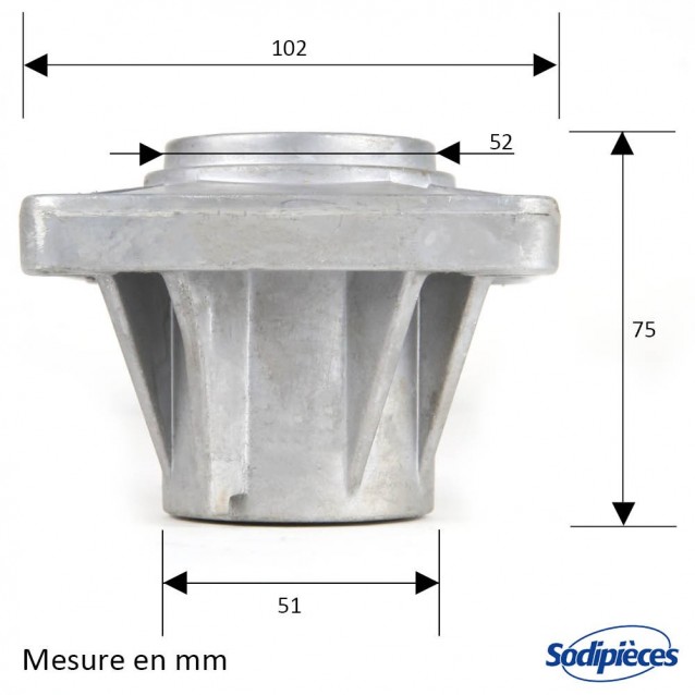 Palier de lame pour MTD N° 918-0240