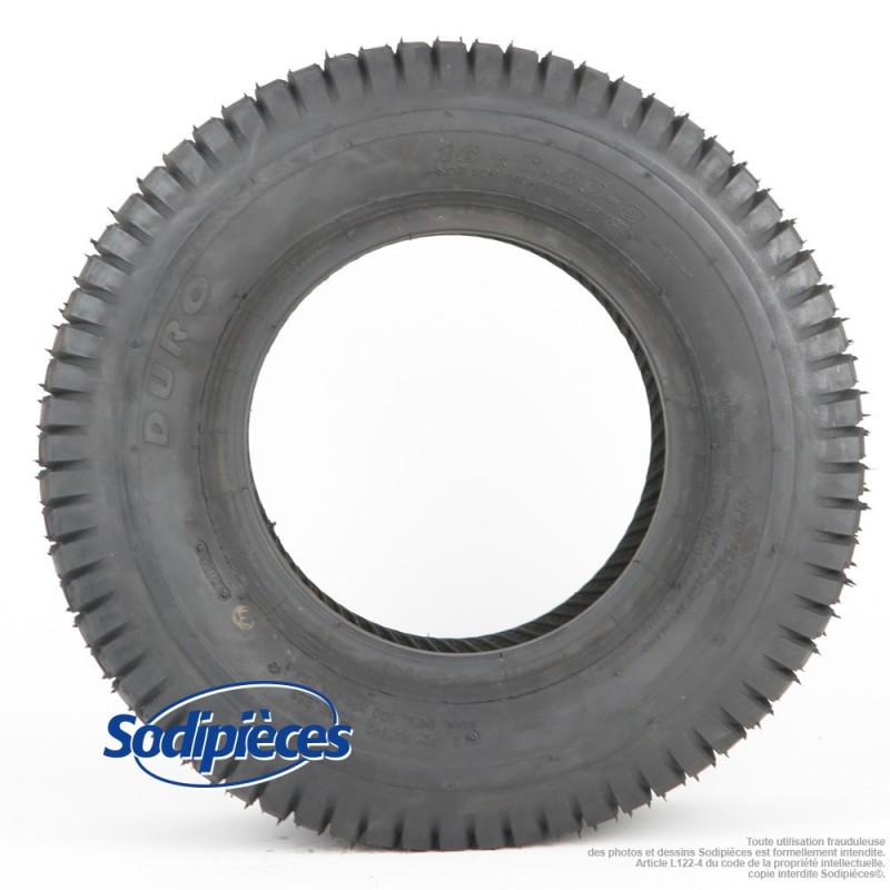 Pneu gazon 16  x  650  x  8. 4 plis, tubeless