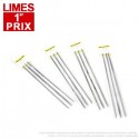 Lime d'affûtage de chaînes 1er prix Ø 3,5 mm x 200 mm. Par 12