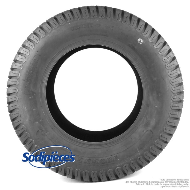Pneu gazon 23 x 1050 x 12. 4 plis, tubeless
