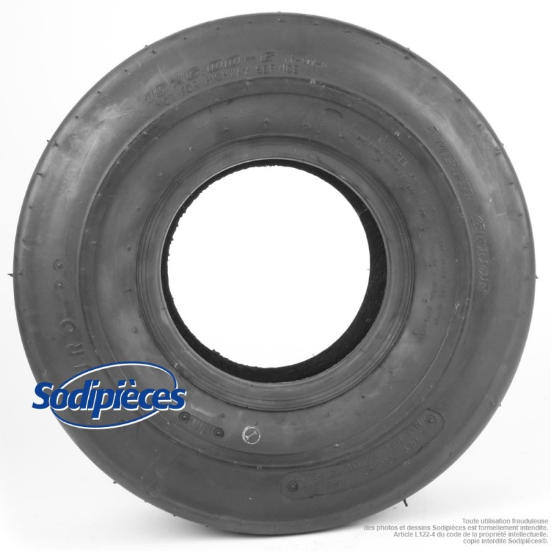 Pneu ligné 15 x 600 x 6