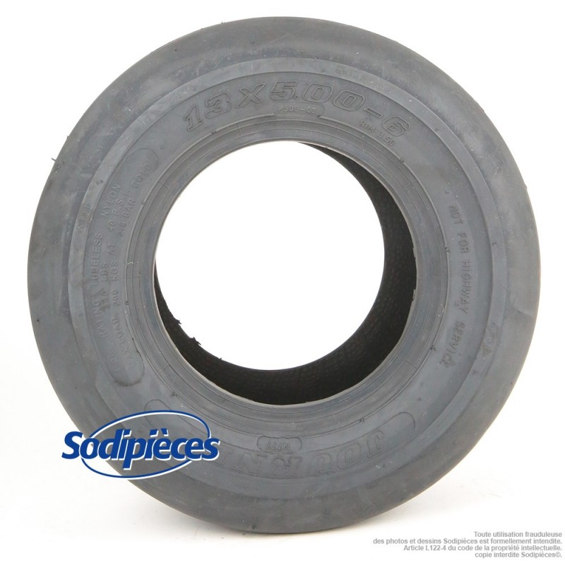 Pneu ligné 13 x 500 x 6. 4 plis tubeless