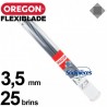 Fil Orégon FlexiBlade® carré. 3,5 mm. 25 brins pour débroussailleuse
