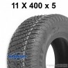 Pneu gazon 11  x  400  x  5. 4 plis, tubeless