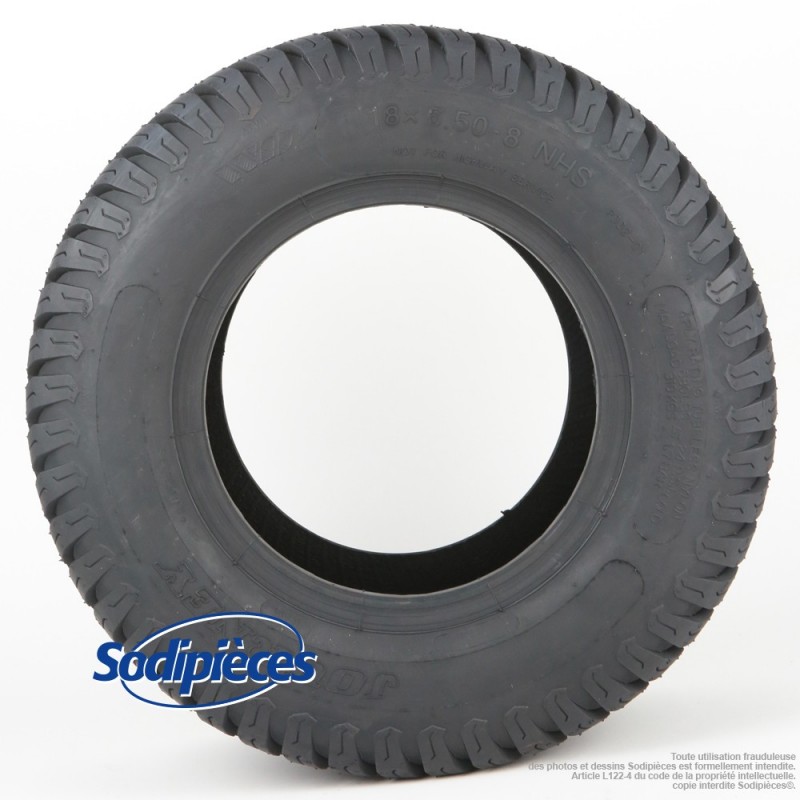 Pneu gazon 18 x 650 x 8. 4 plis, tubeless