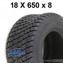 Pneu gazon 18 x 650 x 8. 4 plis, tubeless