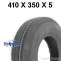 Pneu route 410 x 350 x 5. 4 plis, tubeless