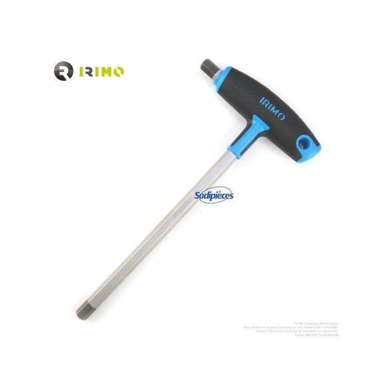 Tournevis Irimo en T - mâle 5 mm x 150 mm