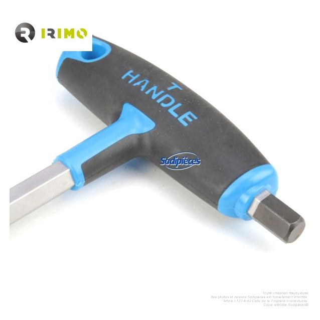 Tournevis Irimo en T - mâle 5 mm x 150 mm