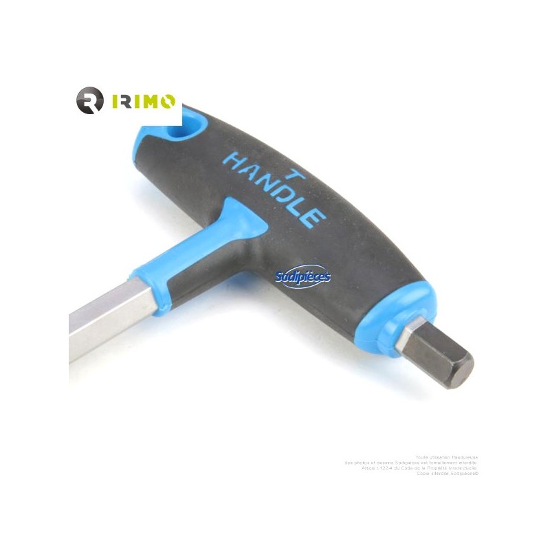 ⇘ Tournevis en T - mâle 10 mm x 200 mm