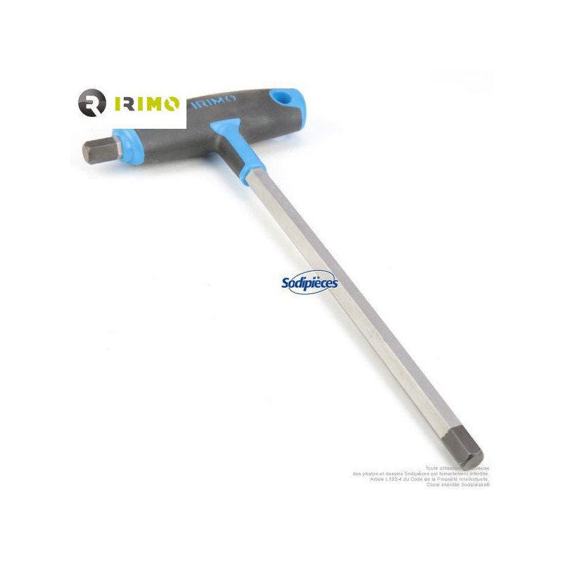 ⇘ Tournevis en T - mâle 10 mm x 200 mm