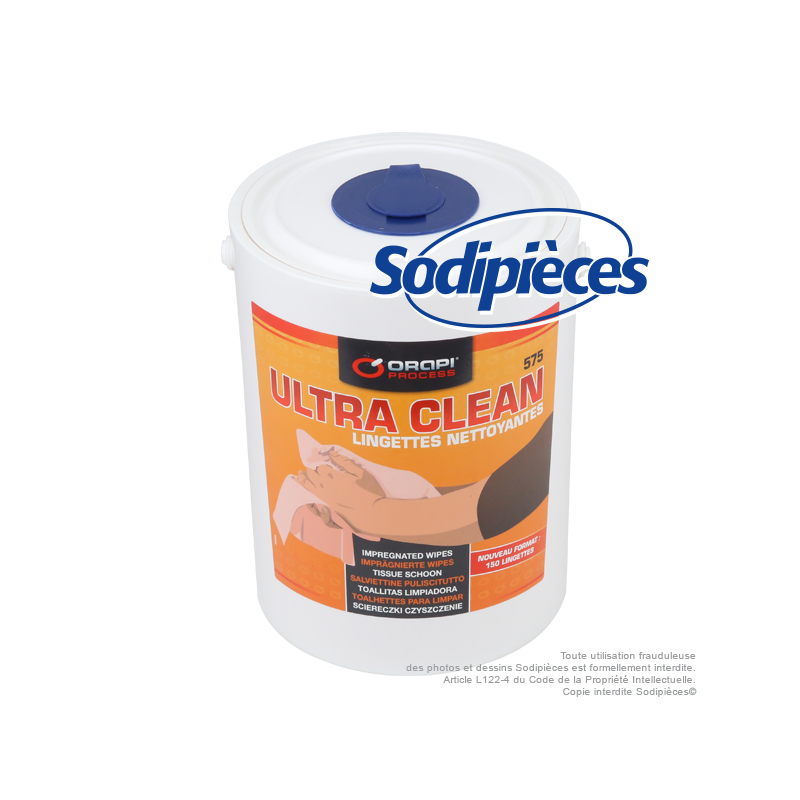 Lingettes nettoyantes Ultra Clean