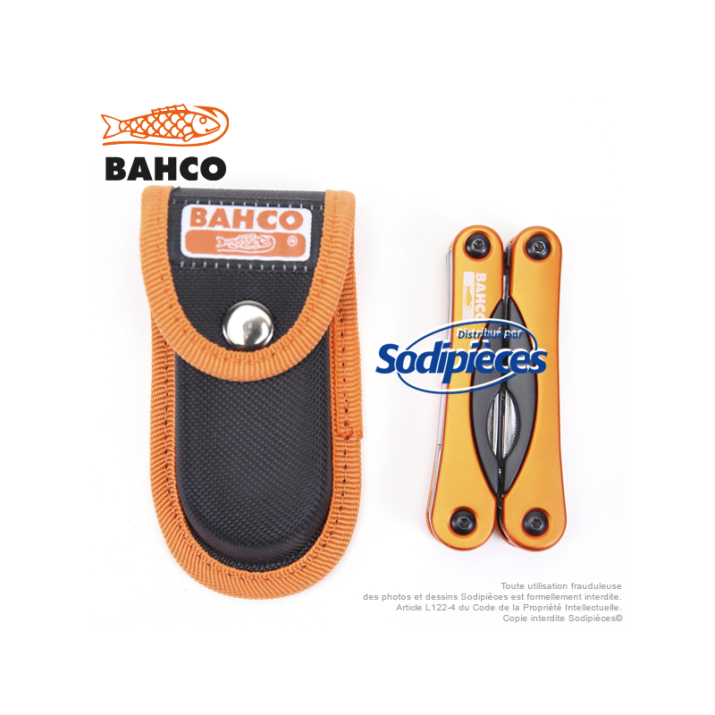 Outil multiusage 18 fonctions MTT151 Bahco Pradines. Style "couteau suisse"