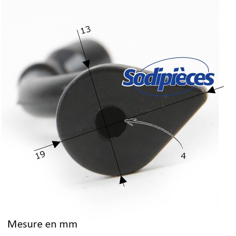 Durite carburant pour tronçonneuse Stihl 1139 358 7700