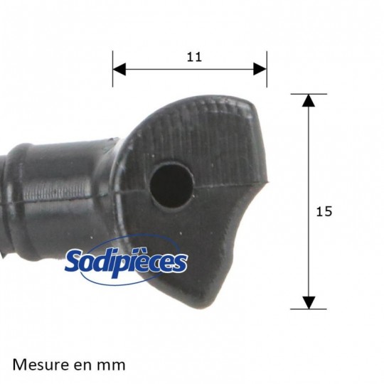 Durite impulsion pour tronçonneuse Stihl 1128 141 8600