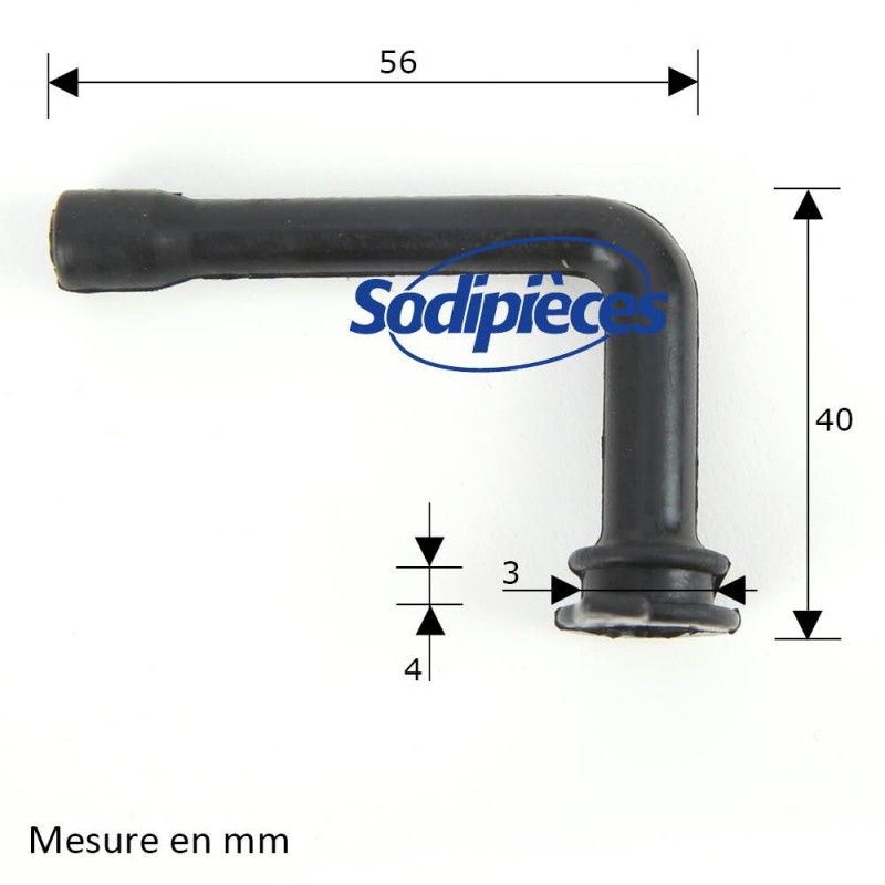 Durite huile pour Stihl 024, 026, 034, 036, 044, 046, 064, 066, MS240, MS241, MS260, ..