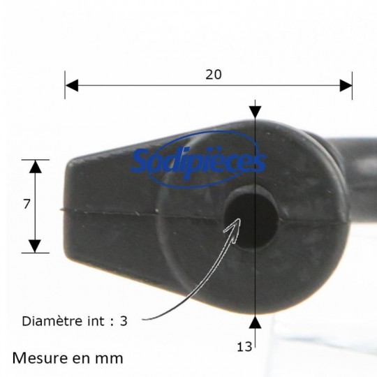 Durite essence pour Stihl 064, 066, 084, 088, MS640, MS660, MS880, MS321, MS241, MS261, MS271, MS291, MS650, MS661