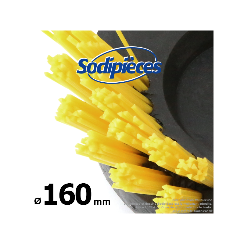 Brosse débroussailleuse universelle rilsan