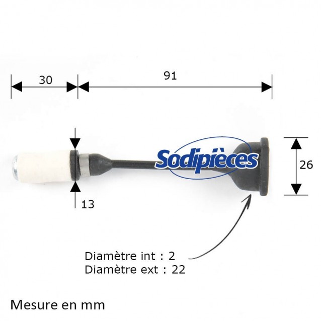 Tuyau essence pour Stihl 4112-350-3500