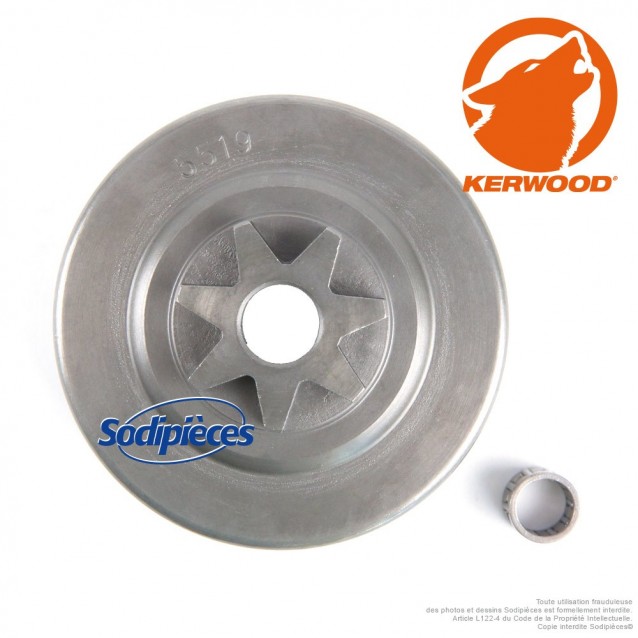 Pignon tronçonneuse étoile 3/8" 7 dents. Stihl Pignon tronçonneuse étoile 3/8" 7 dents. Stihl