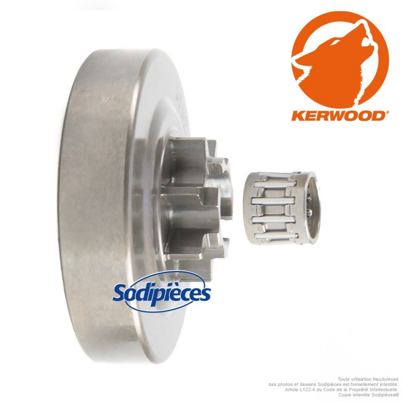 Pignon tronçonneuse étoile .325" 7 dents. Husqvarna, jonsered