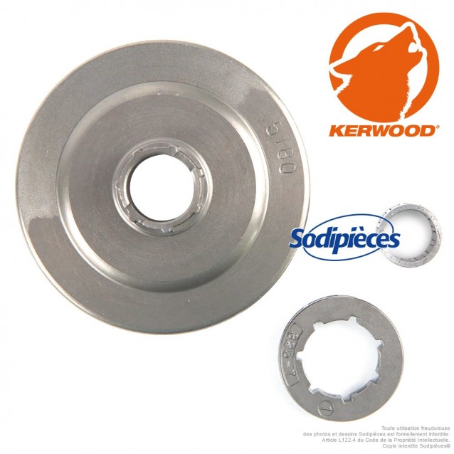 Pignon tronçonneuse à bague .325" 7 dents. Husqvarna Pignon tronçonneuse à bague .325" 7 dents. Husqvarna