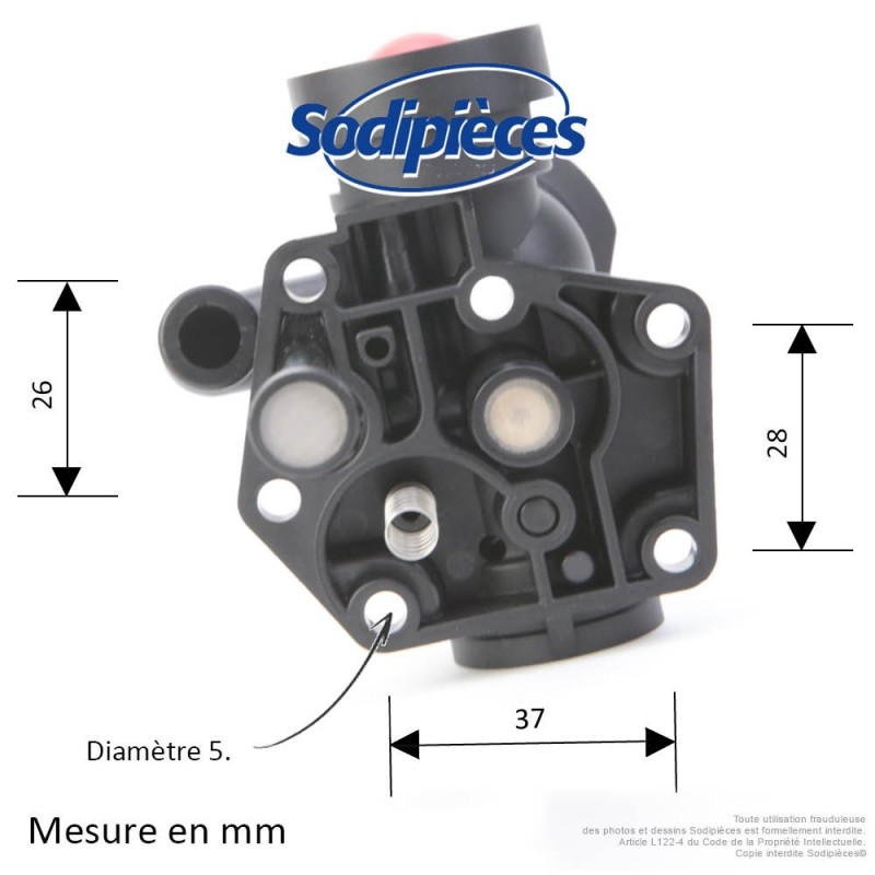 Carburateur pour Briggs & Stratton n°origine 494407, 494775
