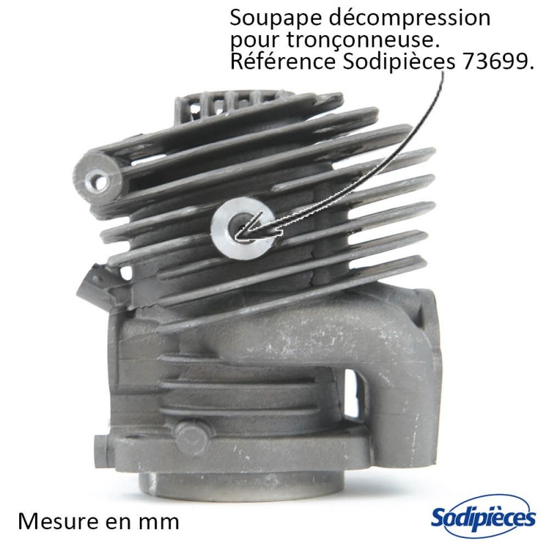 Cylindre piston découpeuse pour Husqvarna K760