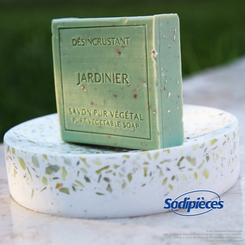 Savon bio écologique pour mains du jardinier. 100 gr
