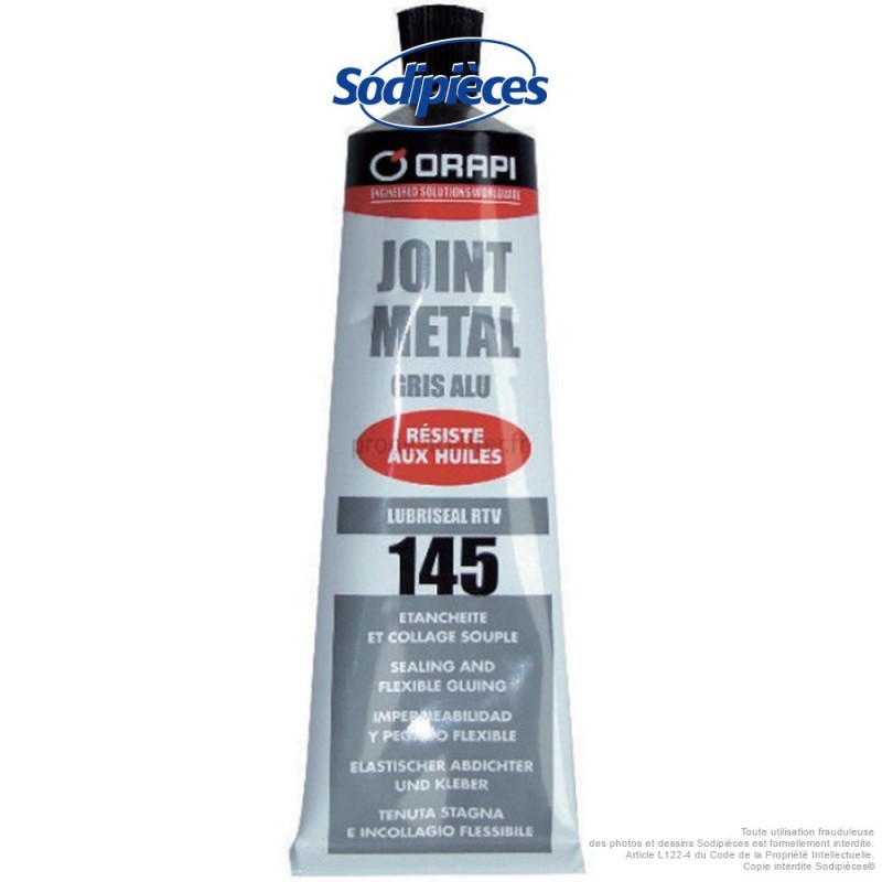 Joint metal. Gris alu 145. Orapi 100g