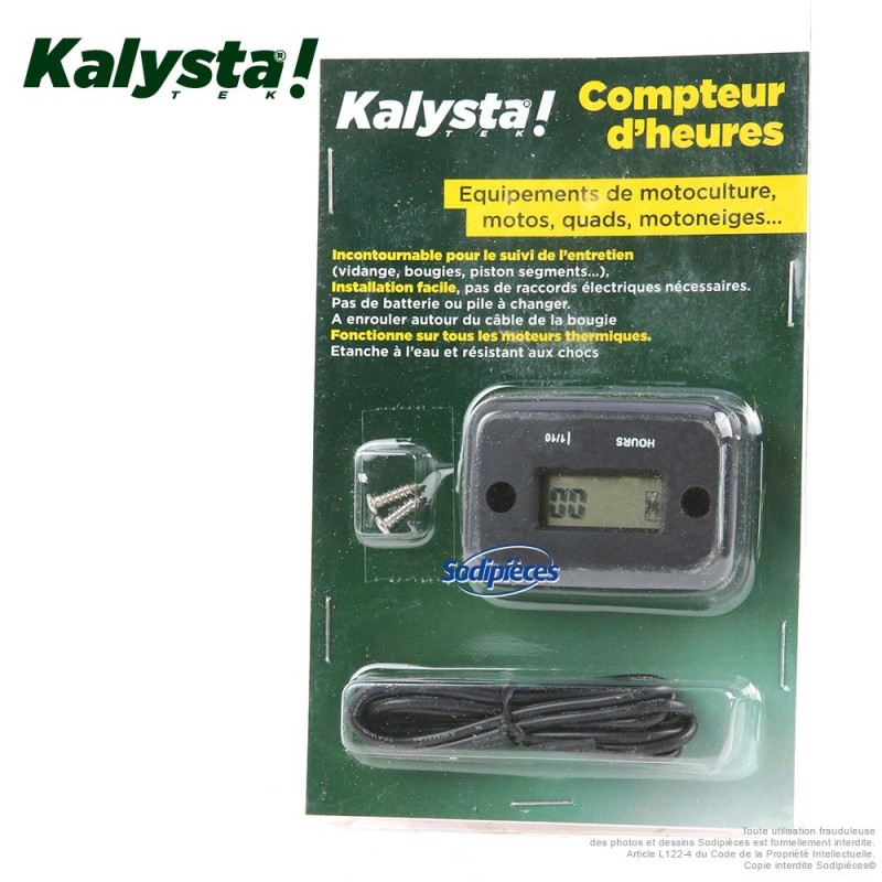 Compteur d'heures Kalysta!