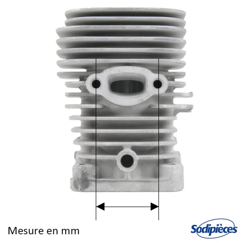 Cylindre pour tronconneuse Husqvarna 340, 345, 350. Diametre 44 mm